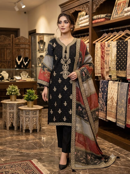 ✨ THIS FESTIVAL SEASON WEAR OUR BEAUTIFUL PAKISTANI SUIT TOP WITH EMBROIDERED WORKED,PANT AND DUPATTA ✨ WHOLESALE GEELAN FASHION SURAT