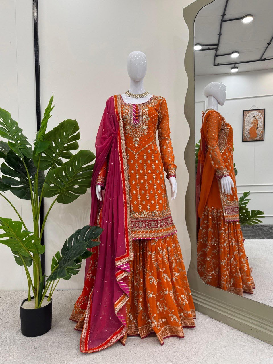 NEW STYLE SHARARA WHOLESALE GEELAN FASHION SURAT