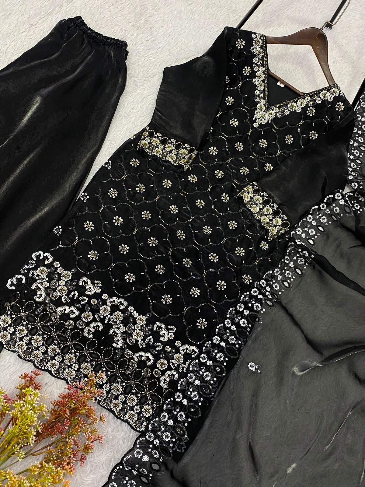 NEW DESIGNED PLAZZO PAIR WHOLESALE GEELAN FASHION SURAT