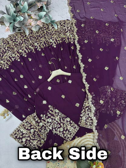 DESIGNER PARTY WEAR LOOK COLLECTION WHOLESALE GEELAN FASHION SURAT