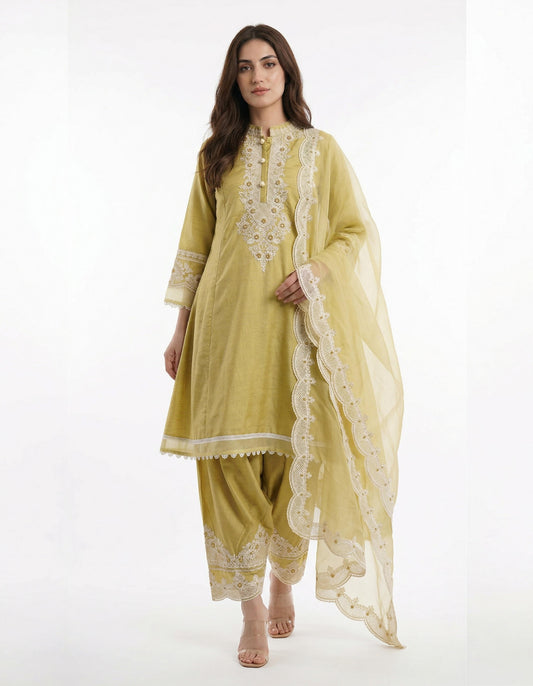 TRY OUR DESIGNER EMBROIDERED WORKED TOP, SALWAAR  WITH DUPATTA WHOLESALE GEELAN FASHION SURAT