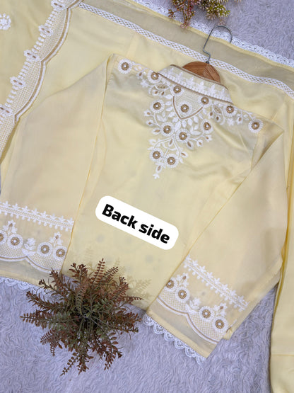 TRY OUR DESIGNER EMBROIDERED WORKED TOP, SALWAAR  WITH DUPATTA WHOLESALE GEELAN FASHION SURAT