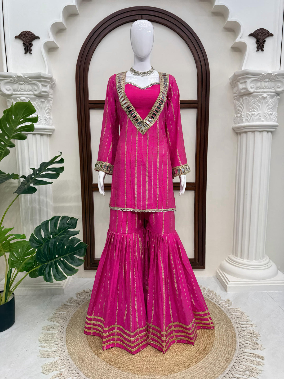STEP INTO EFFORTLESS CHARM WITH OUR EXCLUSIVE 2-PIECE SET – CRAFTED FOR COMFORT, STITCHED WITH GRACE. WHOLESALE GEELAN FASHION SURAT