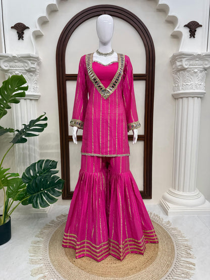 STEP INTO EFFORTLESS CHARM WITH OUR EXCLUSIVE 2-PIECE SET – CRAFTED FOR COMFORT, STITCHED WITH GRACE. WHOLESALE GEELAN FASHION SURAT