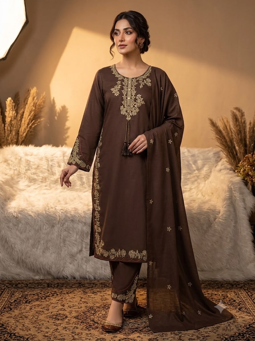 THIS WEDDING SEASON, TRY OUR DESIGNER EMBROIDERED WORKED TOP  PLAZZO SUIT WITH DUPATTA WHOLESALE GEELAN FASHION SURAT