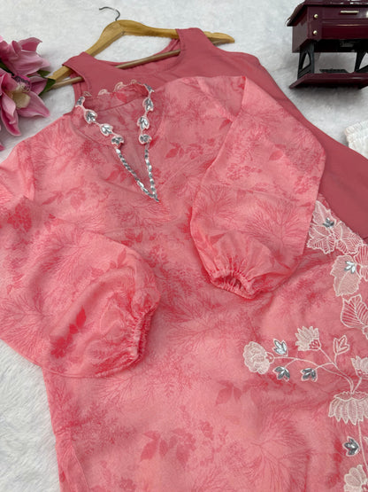 STEP INTO EFFORTLESS CHARM WITH OUR EXCLUSIVE 3-PIECE SET – CRAFTED FOR COMFORT, STITCHED WITH GRACE. WHOLESALE GEELAN FASHION SURAT